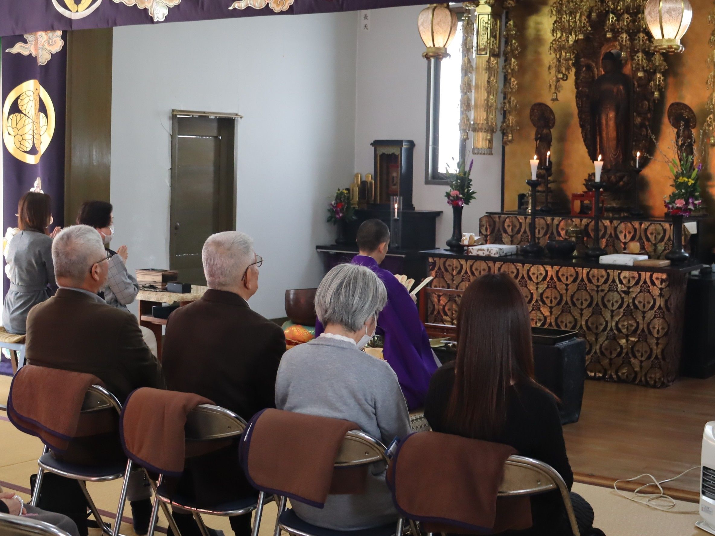 大阪 大乗寺 令和7年 春彼岸会1